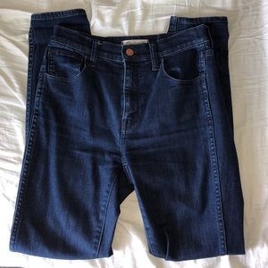 Madewell 10” high riser skinny